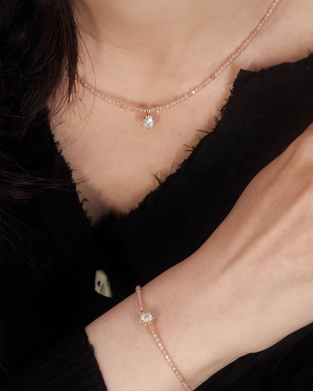 Champagne Zircon Bracelet SSW0011