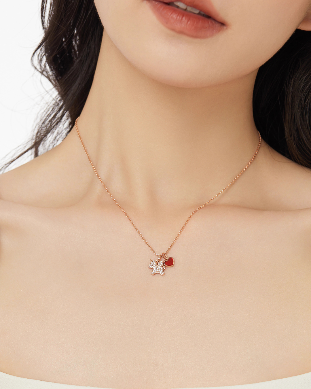 Pegasus Heart Necklace OHO0001