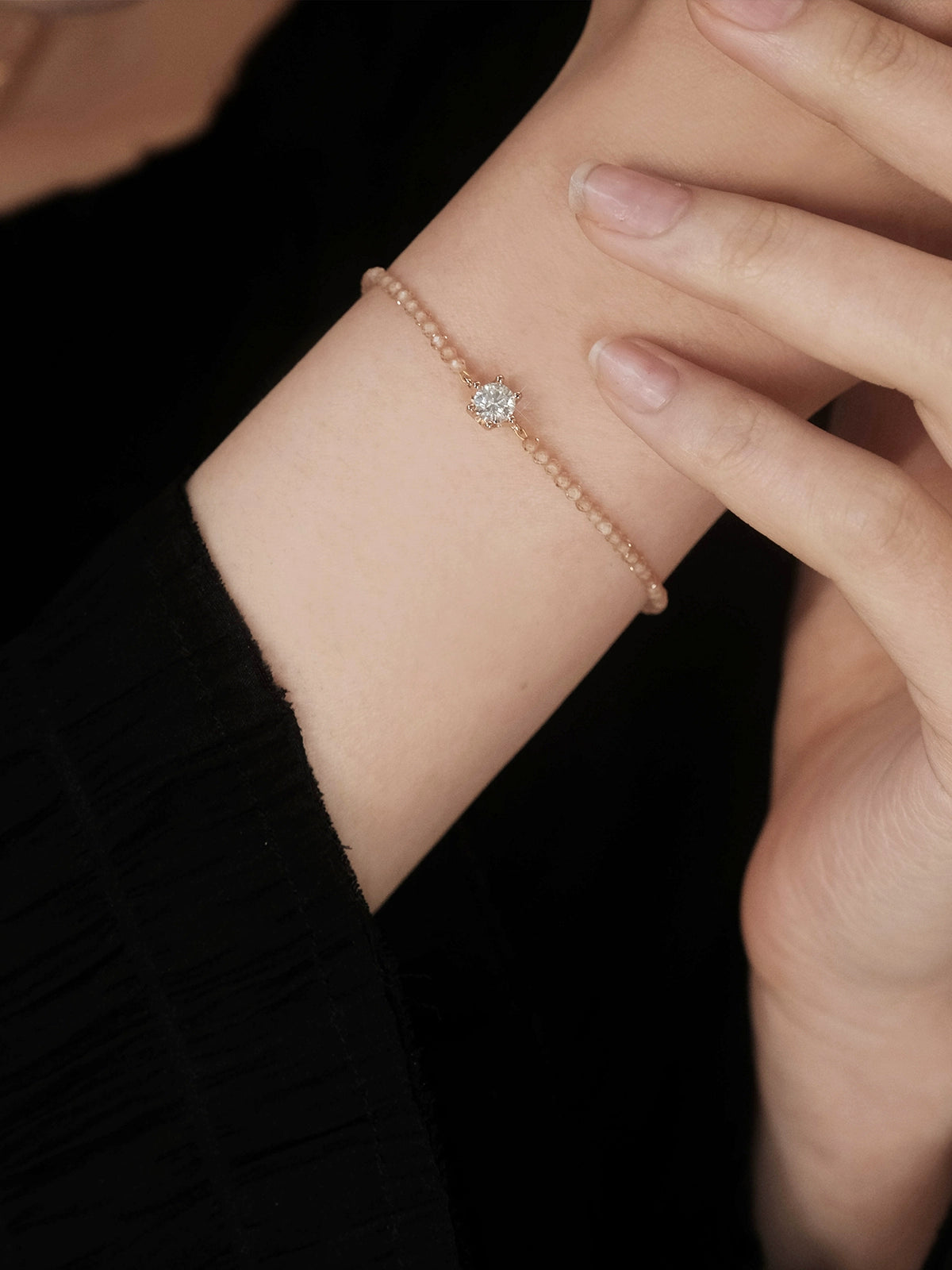 Champagne Zircon Bracelet SSW0011