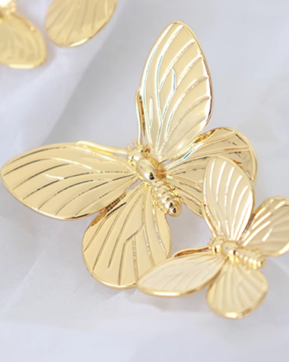 Butterfly Gold Pierce WER0017