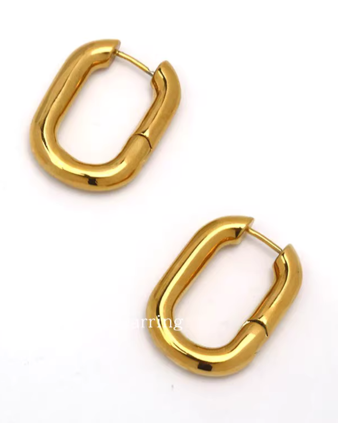 Square Hoop Pierce WER0007