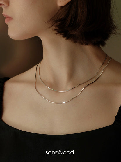 Plain Necklace SSW0015