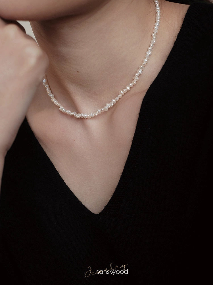 Baroque Pearl Necklace SSW0016