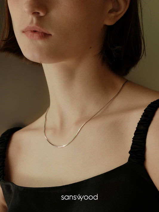 Plain Necklace SSW0015