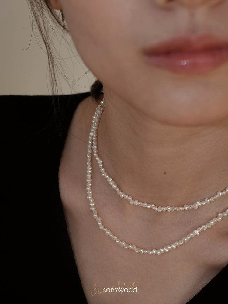 Baroque Pearl Necklace SSW0016